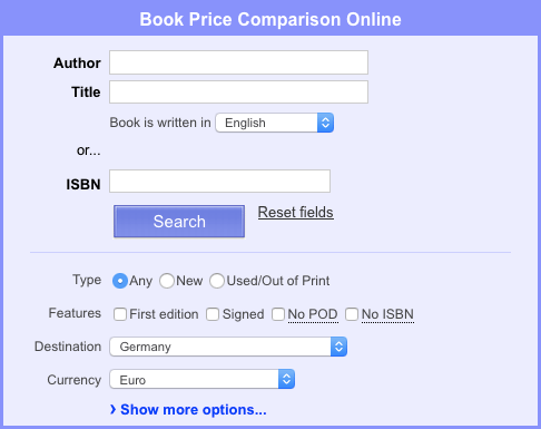 bookfinder.com — Suck™-Masske™
