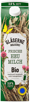 (Gläserne Molkerei)™ (Frische Bio-Heumilch)™ (3,8%)™ (1l)™