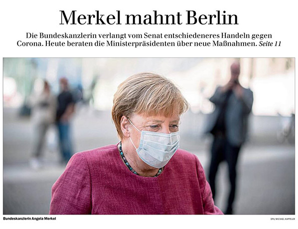 Berliner Zeitung - 040929-S1 - schnippschnappschnuppi — Merkelisé