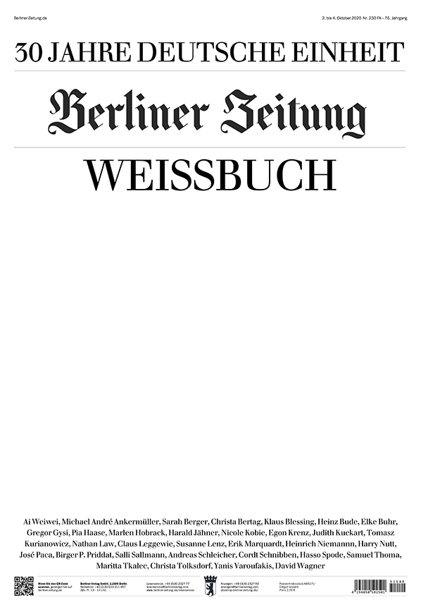Berliner Zeitung™, Weißbuch, das. 041002