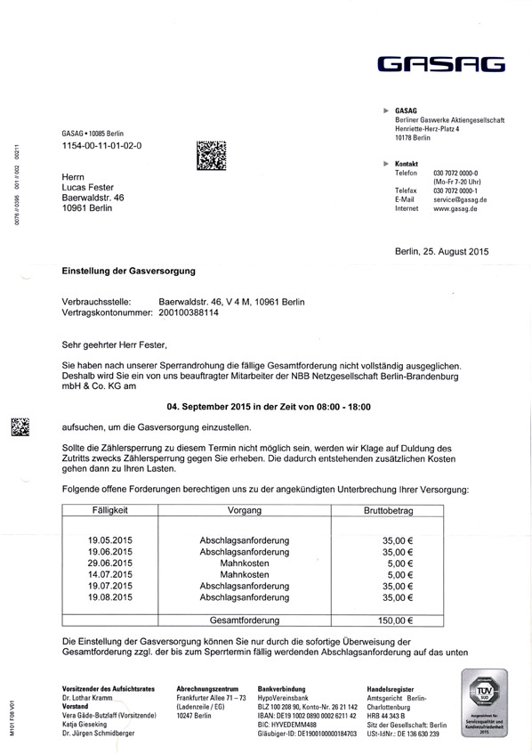 HV Greuel - Beleuchtung in Ihrem Mieterkeller