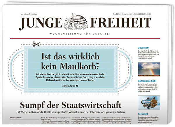 Junge Freiheit - Maulkorb-Ausgabe, 2020/0004