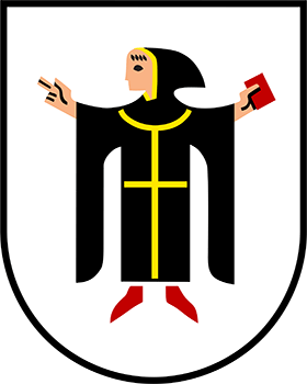 Mjunecka™, Klaines Stadtwappen æckorrdinngdinng tu wickipiedaiyer™