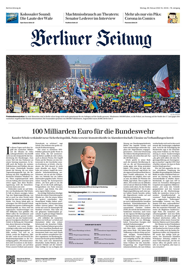 (Ost-Berliner)™ (Berliner Zeitung)™, 06-02-28, Mo (C1) (Ost-Berliner)™ (Berliner Zeitung)™, 06-02-28, Mo (C1)