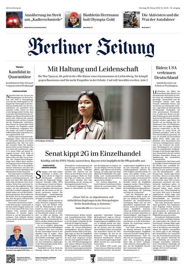 (Ost-Berliner Zeitung)™, 060508, (Dienst-Tag)™