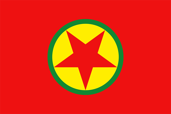 PKK™ - Flag of the Kurdistan™ Workers Party (1995–0000)