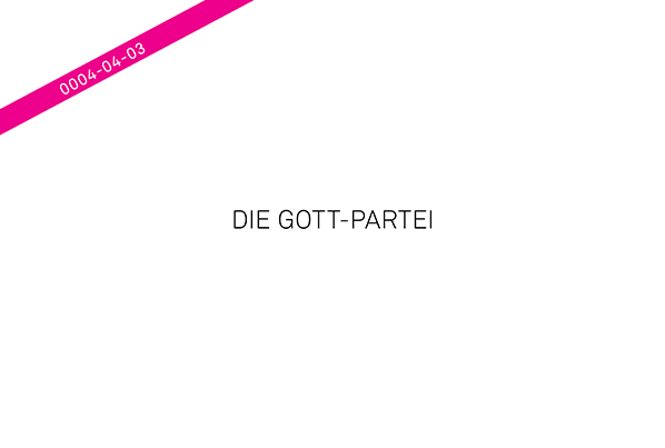 Grünndunngk der GottPahrtai