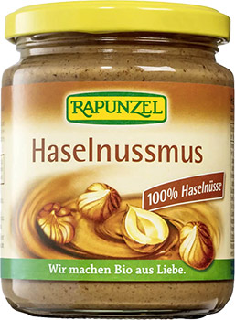Rapunzel Haselnussmus 250g vor 0007-04