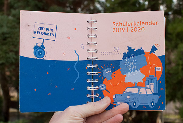 Schülerkalender Brandenburg 03/04