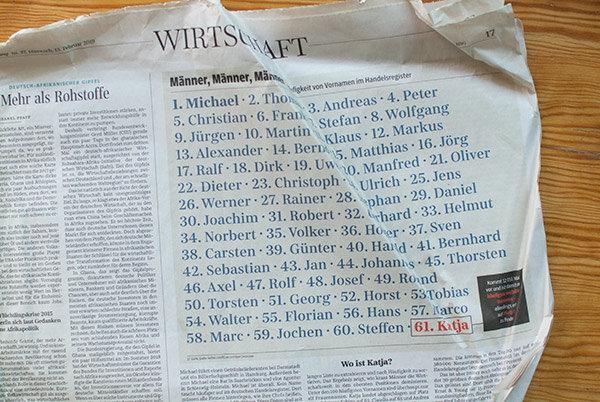 Vornamen im Handelsregister - 03 u.Z. - DSCF8709