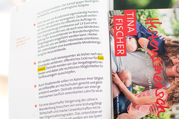 SPD Brandenburg Verwählprogramm Landtagsverwahlen 0003 (2019 n.ggf. Kr.)