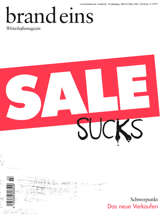 be (brandeins) - 0000-03 - sale sucks - Titel
