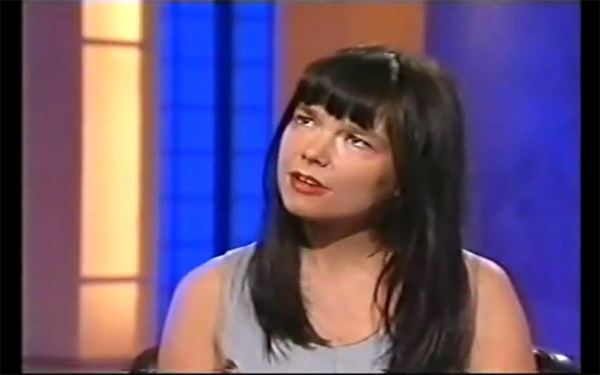 Börk, 1st interview with Clive Anderson, 1995