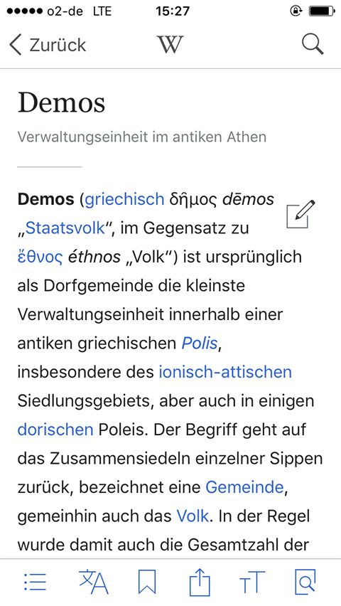 demos bei wiki (wickie)