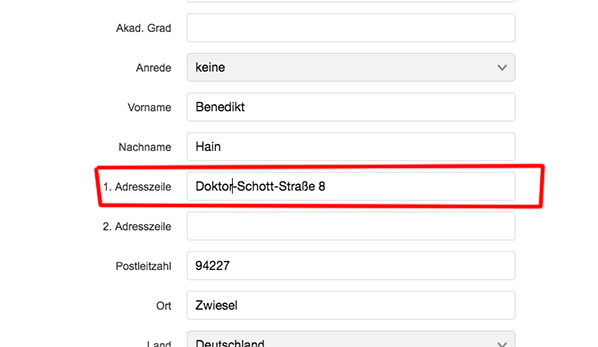 Doktor Schott Straße