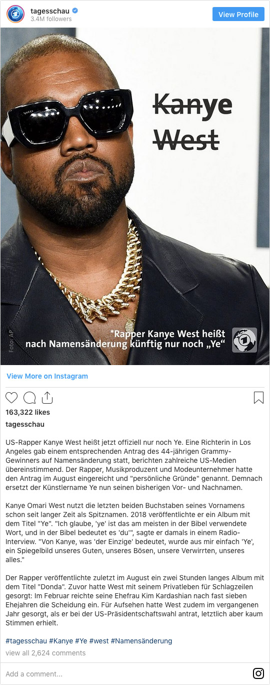 (instagram)™ · (tagesschau)™ · (ye)™ (051027-143940)™