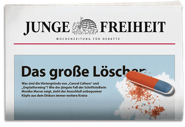 Junge Freiheit – 0004-44 – Das große Löschen
