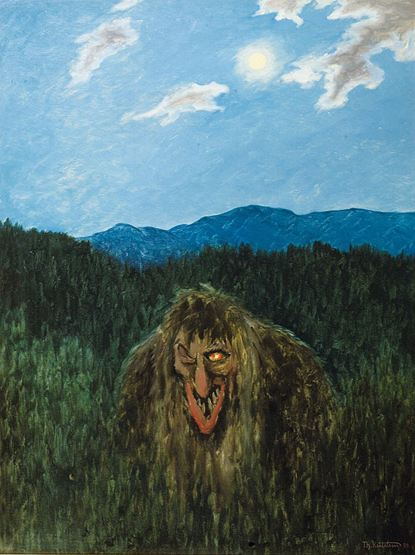 Theodor Kittelsen – Troll