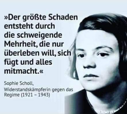 Sophie Scholl.