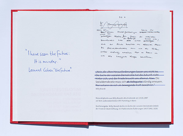 SPD Partaibuch – opening Sequence: Willy-Brandt-Zitat