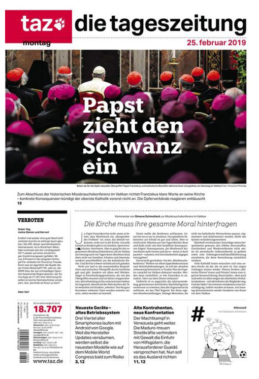 px/taz-tageszeitung-11867-030225-papst-zieht-schwanz-ein