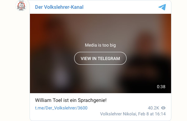 (telegram)™ · (Nikolai Nerling)™ & (William Toel)™ ·  · (Bildschirm-Foto)™ de (060211-233316)™