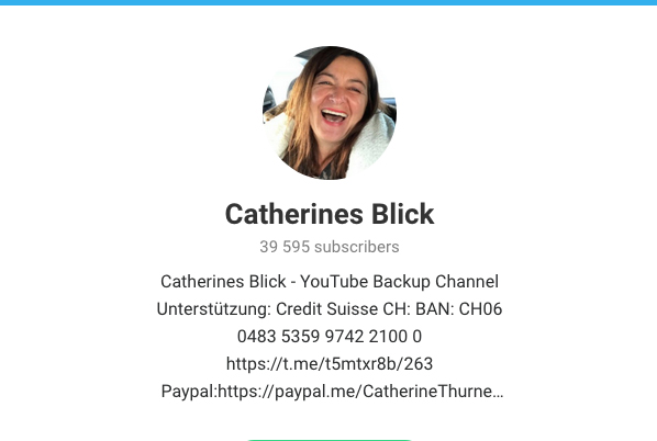 (Catherine Thurner)™ · (telegram)™-(Begrühßunng)™