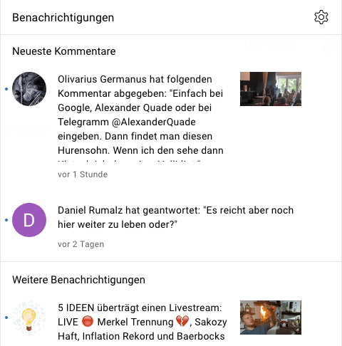 (Youtube)™ (Benachrichtigunngenn)™ (Kommmentareh)™ · (050930-214849)™